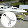 Boat Trailer Winch Post with Trailer Roller Compatible with 3"