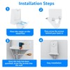 Router Wall Holder Stable ABS Router Protective Wall Mount for