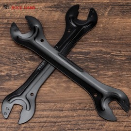 BIKE HAND Hub Spanner, 0.55, 0.55, 0.6 inches (13/14/15/16 mm), Set of 2, Hub Cone Wrench, Thin, Hub Maintenance Tool, Made in Taiwan (YC-152)