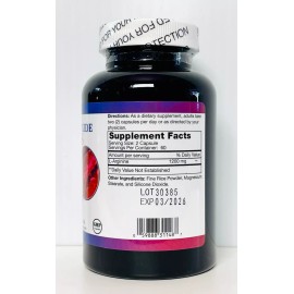 GNP Nitric Oxide NOS 120 capsules For Heart, Energy, Immune System Cells