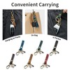 DEVPSISR Leather Car Keychain Holder for Men and Women,Universal Keys
