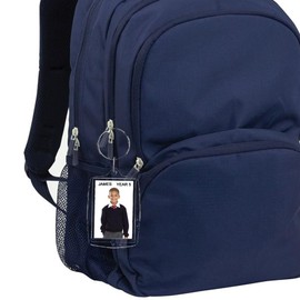 DSL Blank Photo Insert Keychains (30 Pack) - 50x35mm - Translucent Clear Acrylic Key Rings for Double - Sided Photos - Small Picture Frames for Family, Friends, Gifts & Craft