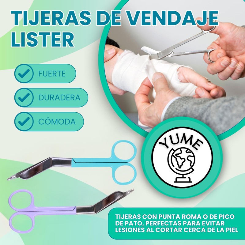 YUME TCAE Stainless Steel Grooming Scissors with Roman Tip +