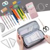 LATRAT Pencil Case, Large Capacity Pencil Case with Zippered, Capacity