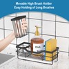 Sponge Holder for Kitchen Caddy Sink Organizer, Multifunctional Rustproof Dish