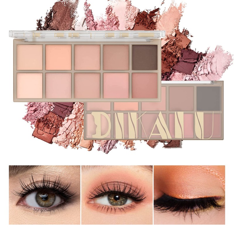 10 Colors Eyeshadow Palette Matte Naked Eye Shadow Makeup,High Pigmented,