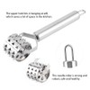 Meat Tenderizer Roller, Stainless Steel Needle Blades for Efficient Spices