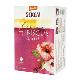 Sekem Organic Hibiscus Tea rich in Vitamin C and Iron 25 bags per box