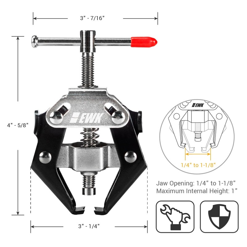 EWK 6-43mm Battery Terminal and Wiper Arm Puller, Windshield Wiper