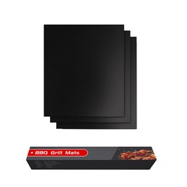 Tiardey 3pcs 80 inch Adjustable Flat Bungee Cords Latex Bands with Buckle & Hook for Trolley, Heavy Cargo, Camping, Gardening, Washing Line - Black