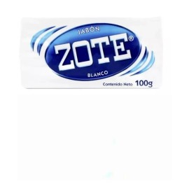 Jabón Lavandería Barra Zote Blanco 100g