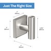 Gatco 5626 Mode Robe Hook, Satin Nickel