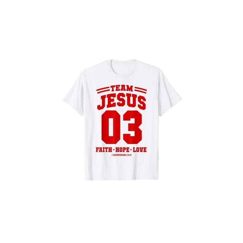 Christian Gift Team Jesus 03 Faith Hope Love Christmas Gift