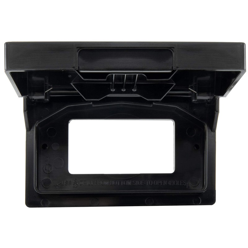 RecPro RV Exterior Power Outlet Cover Plate | For GFI/GFCI