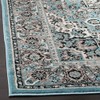 SAFAVIEH Skyler Collection 2' x 10' Blue/Ivory SKY126M Boho Chic