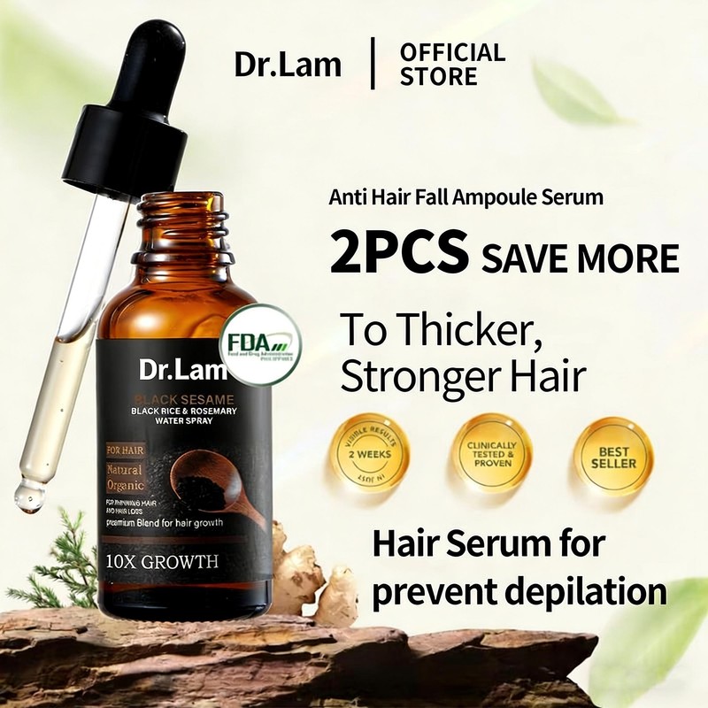 Dr.Lam Original 10X Hair Growth Serum Black Sesame & Ginseng