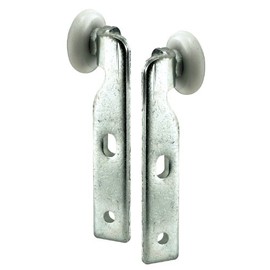 Prime-Line N 6519 7/8 In. Nylon Ball Bearing Wheel Closet Door Roller 1 Left/1 Right, fits Nordahl Doors (1 Pair)