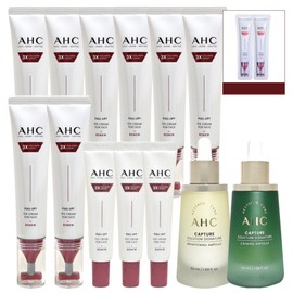 H.C. AHC Eye Cream Season 14 Full Lift 8 pieces 40ml + 3 pieces 12ml + 2 types of ampoules + 2 trial powders / AHC 아이크림 시즌14 풀리프트 40ml 8개+12ml 3개+앰플2종+체험분2매