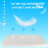 Mecc ecoh Baby Bassinet Mattress, 100% Breathable Cover, Water-Resistant Lining,