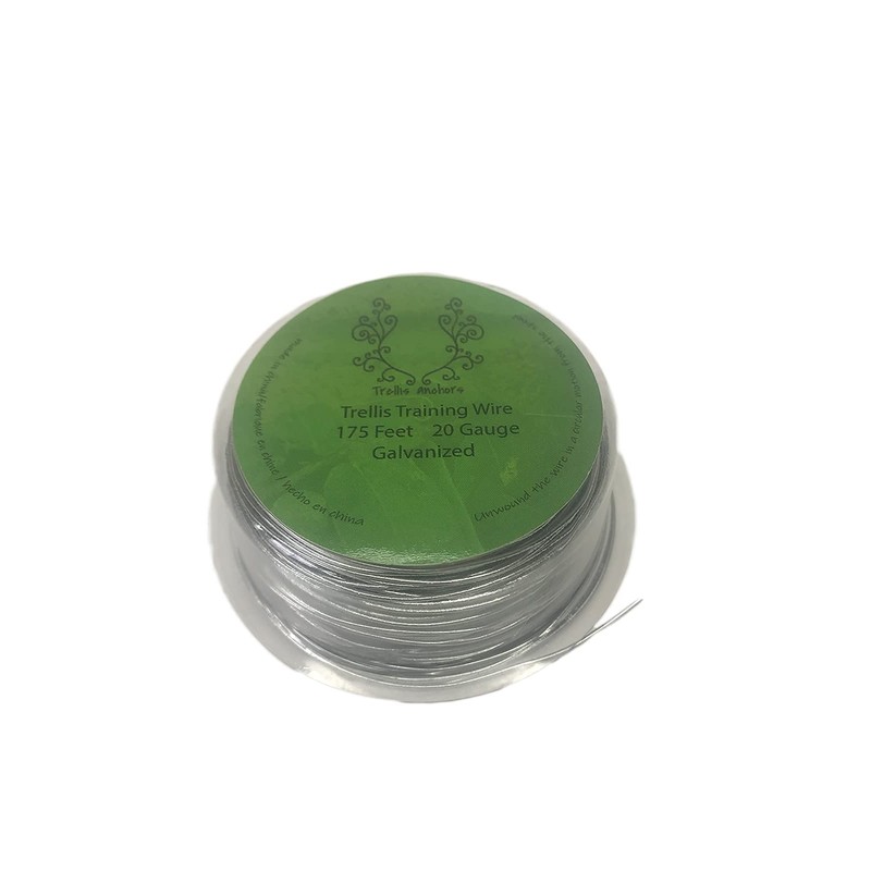 Plants Trellis Training Wire Single Coil (Metal, 175Ft)