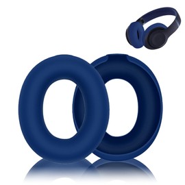 Aiivioll Studio Pro Silicone Earpads Covers for Beats Studio Pro Headphones, Sweat Headphone Case Covers for Beats Studio Pro Accessories, Washable & Sweat Proof Ear Pads Cover（Blue）