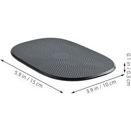 Tapete Antideslizante para Tablero de Automóvil Resistente al Calor, Material PU, 4 Piezas para Teléfono y Llaves en Interiores de Coche
