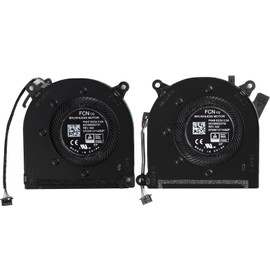 New CPU+GPU Cooling Fan Replacement for HP ProBook 470 G8 470 G9 Envy 17-CN 17-DN 17-CP (Discrete Graphics) 17-CN0010NR 17-CP0035CL 17-CN0075C M50438-001 M53066-001 DFS5K12114262P FNH7 FNH8