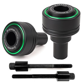 ZEXDDI Size for Kawasaki Z900 Z900RS z900se 2017-2024 Motorcycle Fall Protection Z 900 2023 Z900 RS Accessories (Green)