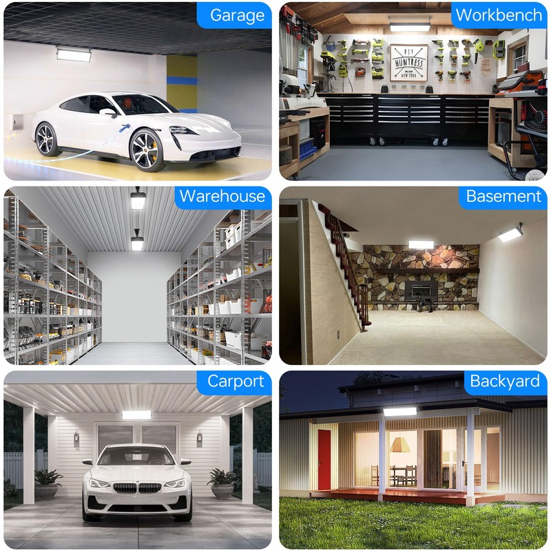 150W Shop Light, 18000LM 6000K Daylight White Super Brighter LED