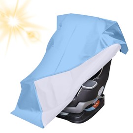 PAVIKE Child Seat Heat Shield Cover, Baby Seat Sunshade Cover, Sun Shade, Insulation Seat, Stroller, Sunshade, Compact, Protects Against Heat, Detergence Prevention, Seat Protection, Dustproof, UV