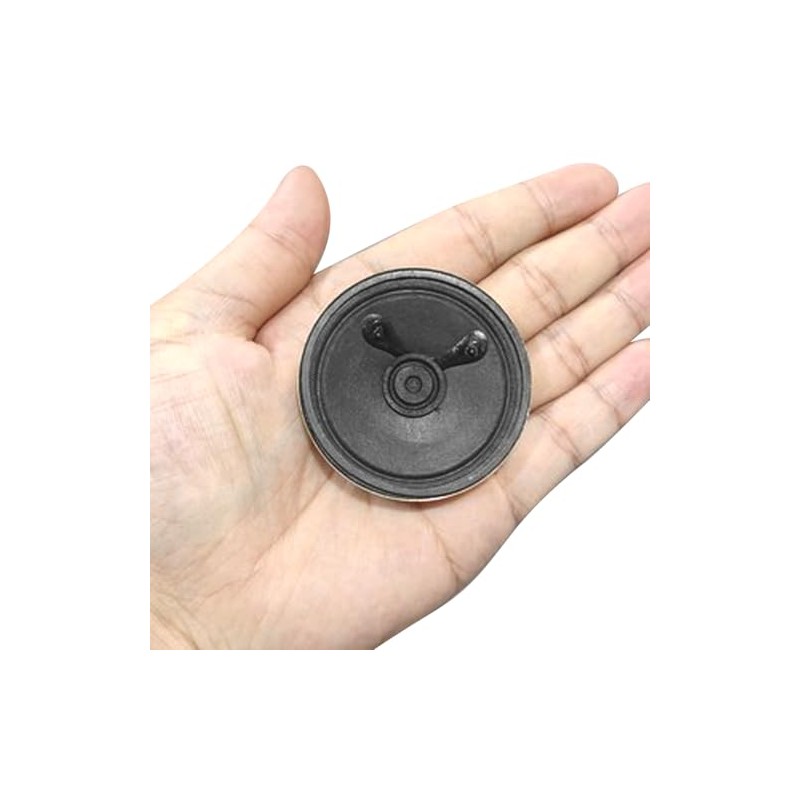 2.2" Dia. Metal Shell Round External Magnet Speaker Horn 8