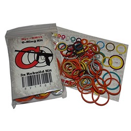 Captain O-Ring Eclipse EGO5 / EGO6 - Color Coded 3X Oring Rebuild Kit