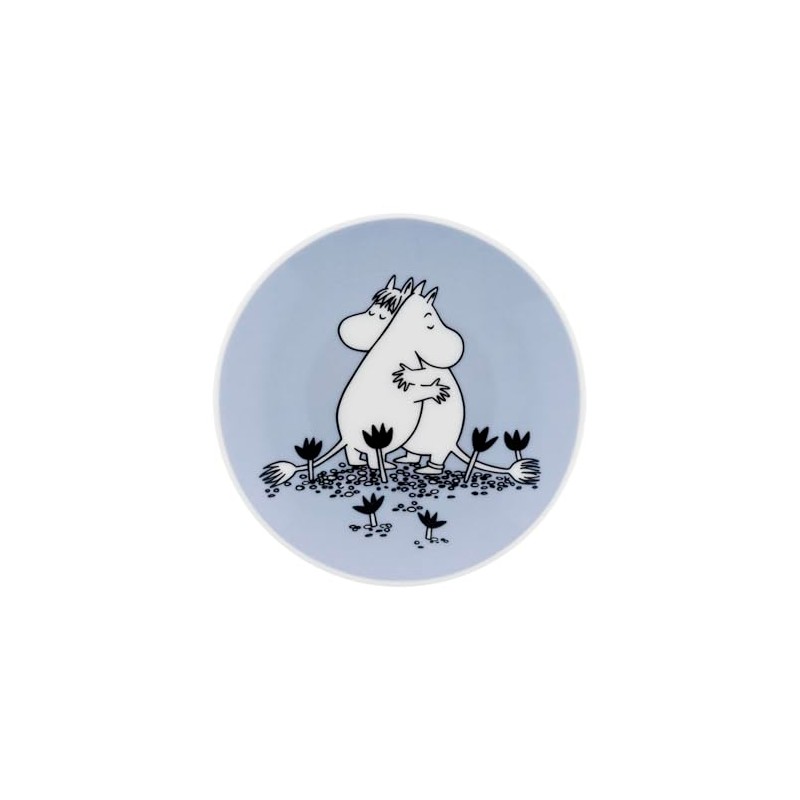 Moomin by ARABIA Classic Mini Plate Plate, 4.1 inches (10.5