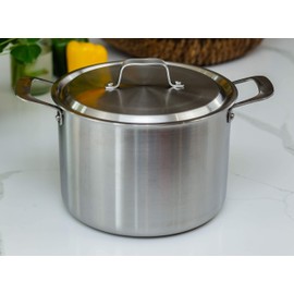 Davyline Cookware 5-layer Stainless Steel 8-Quart Stock Pot