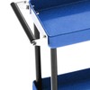 Mini 2‑Tier Tools Storage Trolley Mobile Workshop Garage Repair RC