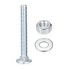 sourcing map 1/4-20 x 2" Square Neck Carriage Bolts with