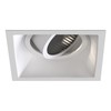 Astro Minima Slimline Square Adjustable Fire-Rated Indoor Downlight (Matt White),