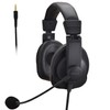 SOUNDWARRIOR Sealed Lightweight Binaural Overhead Headset with Replacement Accessories, Made