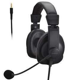 SOUNDWARRIOR Sealed Lightweight Binaural Overhead Headset with Replacement Accessories, Made in Japan SW-TR2