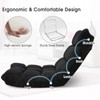 GORELAX Floor Chair with Back Support, 14-Position Adjustable Folding Gaming