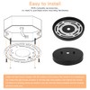 Upgraded Version - 2 Sets 4" Diameter Light Fixture Mounting