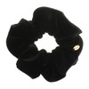 Vingtaine VINGTAINE Color Velour Scrunchie Hair Elastic, Simple Hair Accessory,
