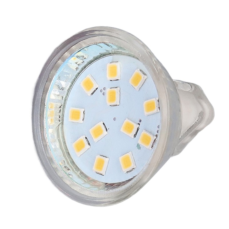 4PCS MR11 12LED Light Bulb 2W 300LM Spot Light Bulb