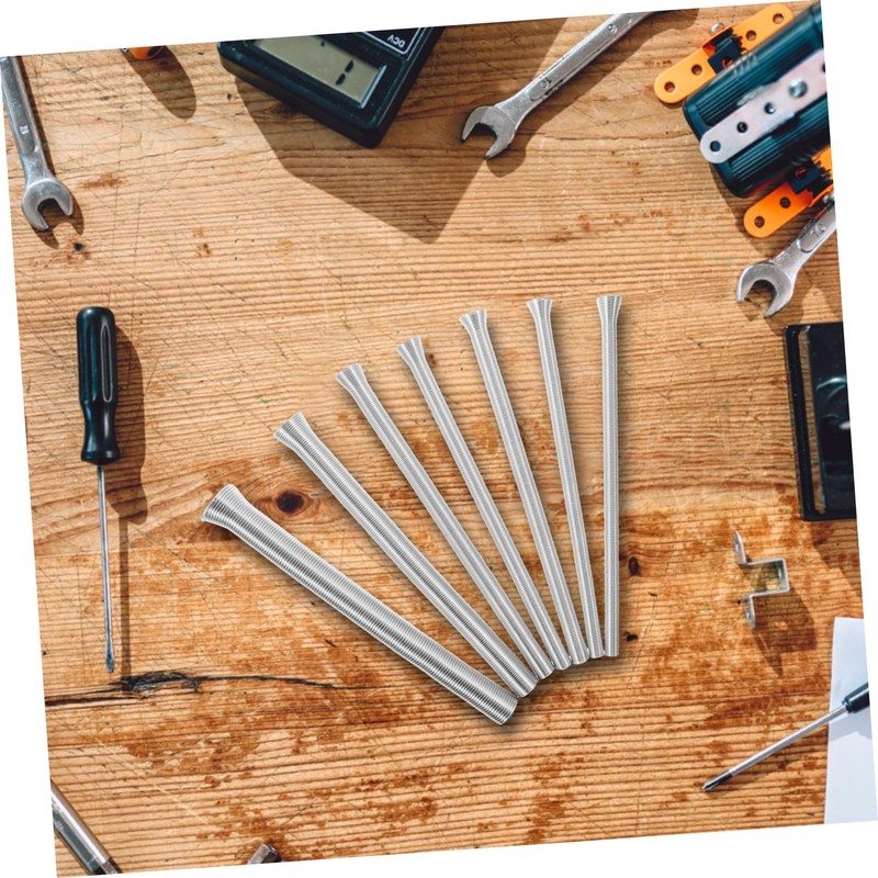 TEHAUX 7pcs Tube Bender Set Versatile Metal Tubing Hand Tools