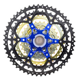 VG SPORTS 8/9/10/11/12 Speed Ultra-Light Bike Cassette for Mountain Bike 11-40T/11-42T/11-46T/11-50T/11-52T MTB Cassette Lightweight Aluminum Bracket Cassette