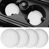 ME.FAN Car Cup Coaster [4 Pack] Silicone Car Coasters/Cup Mats
