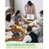10 Pack A7 Small Notepads Refills 3x5 Yellow Pads of