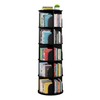 SpaceAid 5 Tier Rotating Bookshelf Tower, Spinning Bookcase Lazy Susan,
