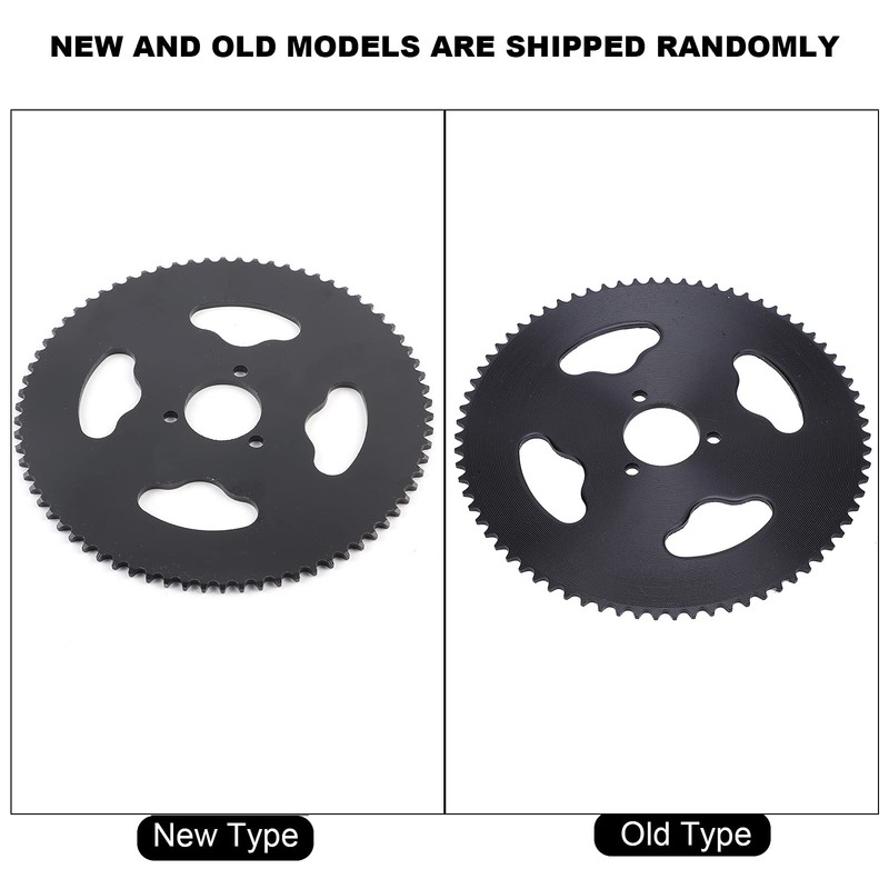 Bnineteenteam Rear Sprocket, T8F 74 Teeth 35mm Steel Sprocket Durable