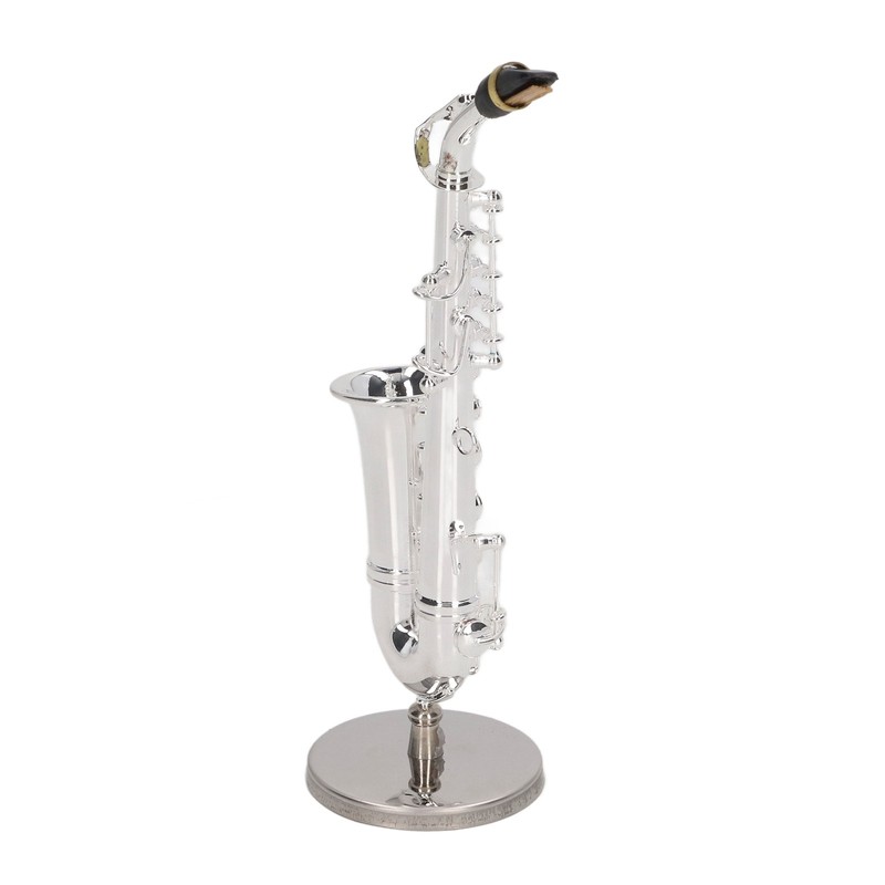 Alto Saxophone Ornaments Mini Sax Decoration Musical Instrument Model Gift